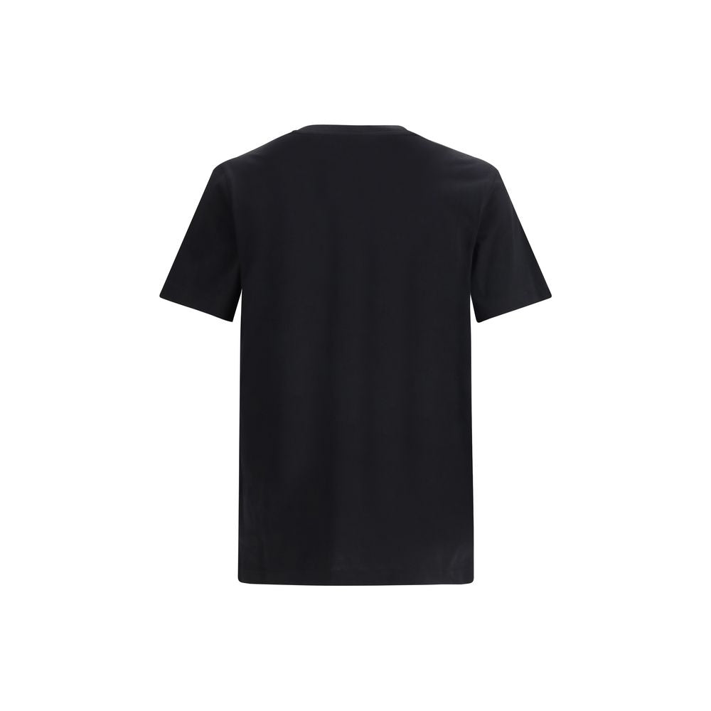 Moschino - T-shirt en coton noir - Coupe classique