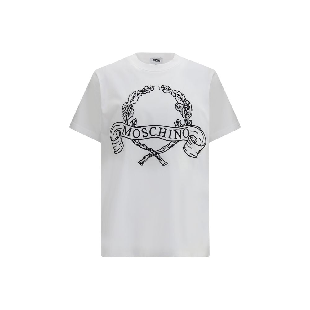 Camiseta Moschino de algodón blanco