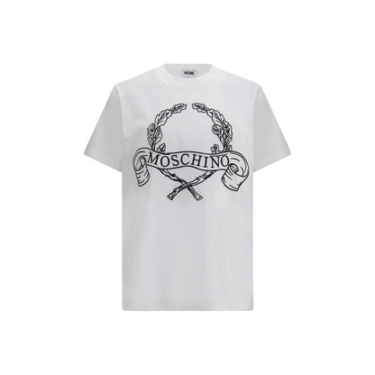 Camiseta Moschino de algodón blanco