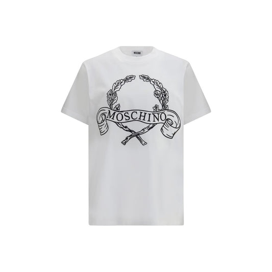 Camiseta Moschino de algodón blanco