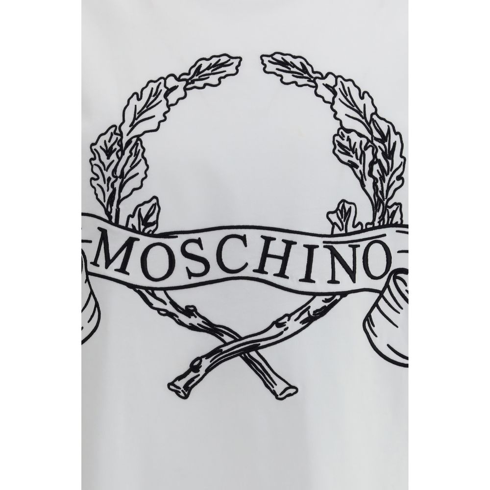 Camiseta Moschino de algodón blanco