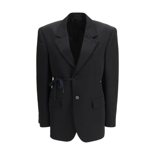 Chaqueta Balenciaga de lana negra