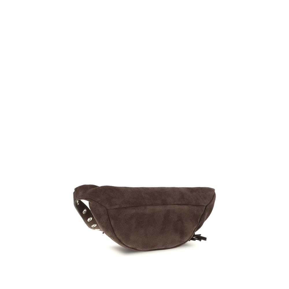 Bolso de hombro Valentino Garavani de piel de becerro marrón Bos Taurus