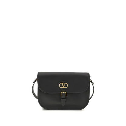Sac à bandoulière Valentino Garavani noir en cuir de vachette