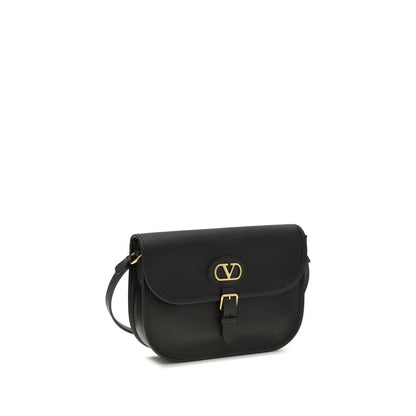 Sac à bandoulière Valentino Garavani noir en cuir de vachette