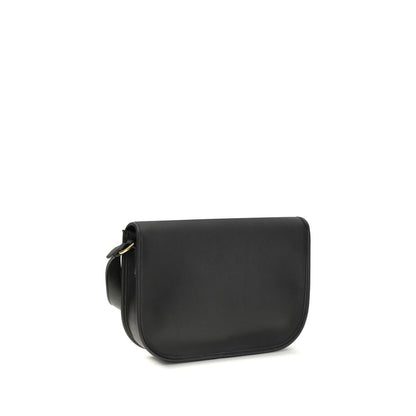 Sac à bandoulière Valentino Garavani noir en cuir de vachette