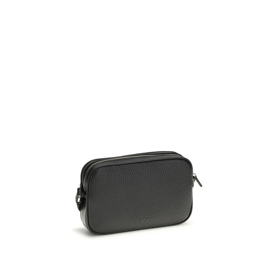 Accesorios Valentino Garavani de piel de becerro negra Bos Taurus