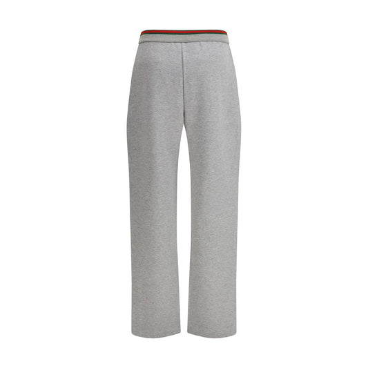 Pantalones casuales Gucci de algodón gris