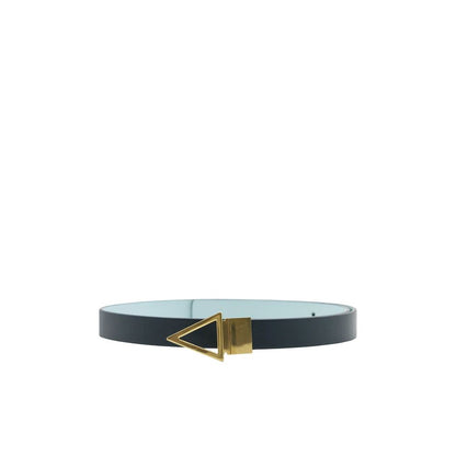 Ceinture Bottega Veneta Modèle Regular En Cuir Bleu