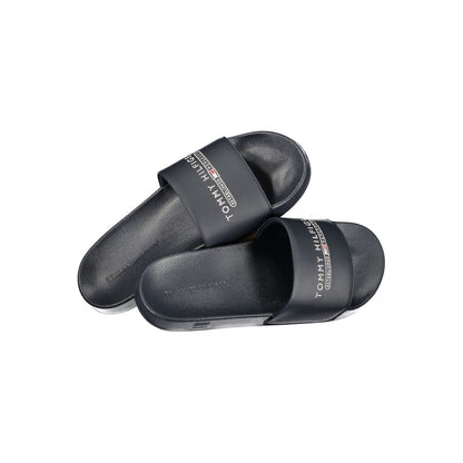 Pantufla de poliuretano azul para hombre Tommy Hilfiger