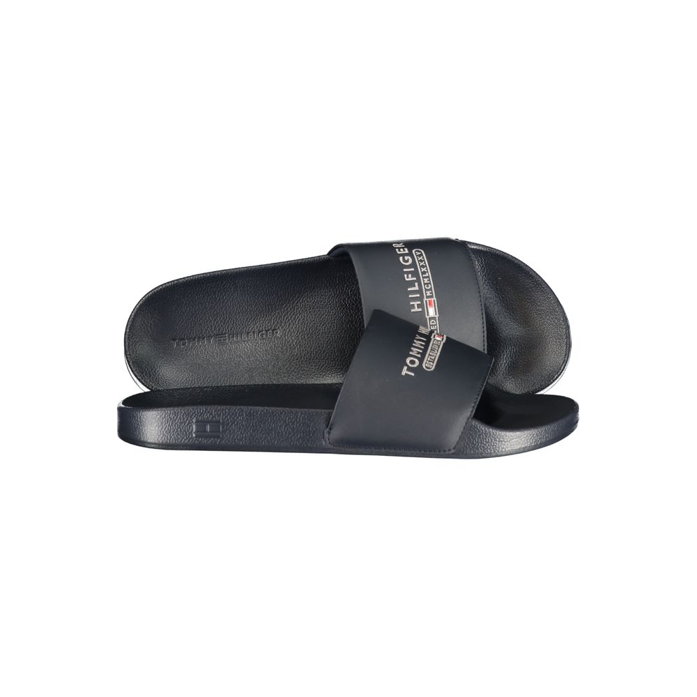 Pantufla de poliuretano azul para hombre Tommy Hilfiger