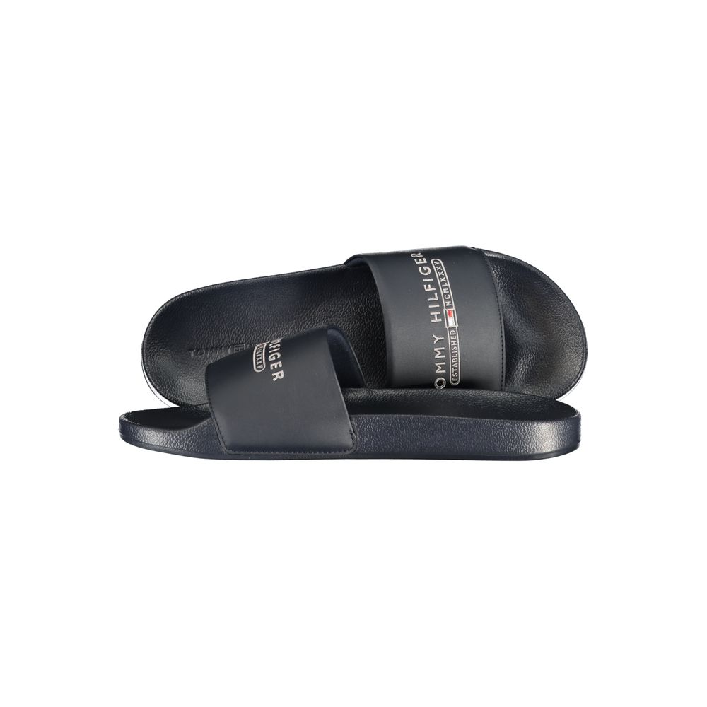 Pantufla de poliuretano azul para hombre Tommy Hilfiger