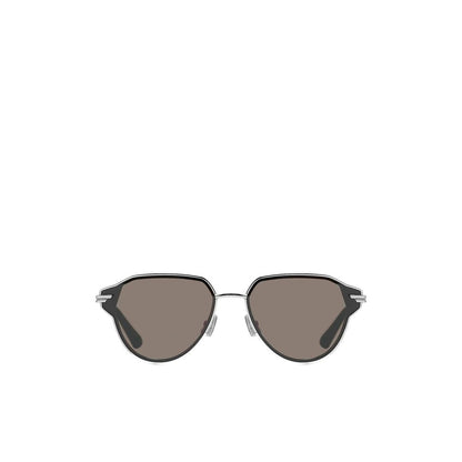 Lunettes de soleil avec monture en métal argenté Bottega Veneta