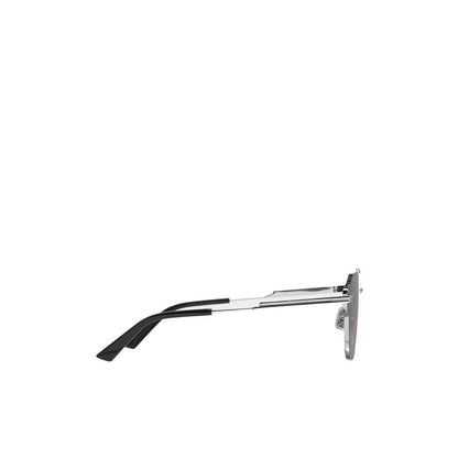 Lunettes de soleil avec monture en métal argenté Bottega Veneta