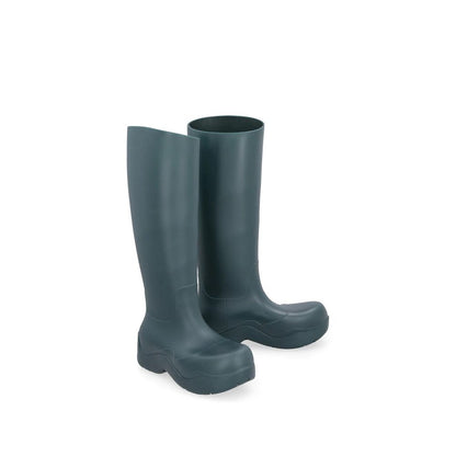 Bottes de pluie bicolores Bottega Veneta en caoutchouc pour femme