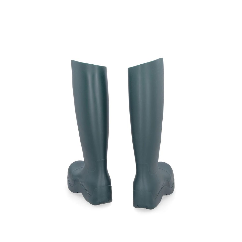 Bottes de pluie bicolores Bottega Veneta en caoutchouc pour femme
