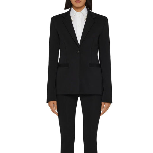 Blazer de elastano negro Givenchy