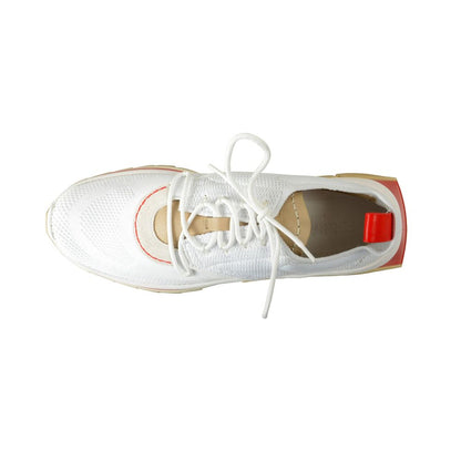 Zapatillas deportivas Salvatore Ferragamo de tela blanca