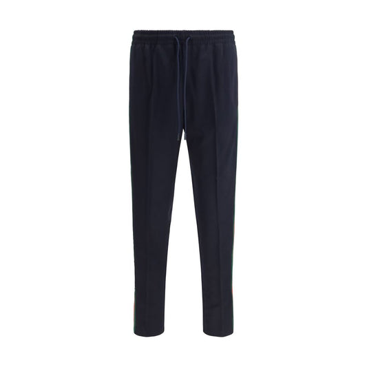 Gucci Blue Polyester Athletic Pants