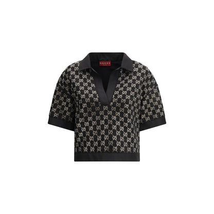 Camisa Gucci negra de viscosa