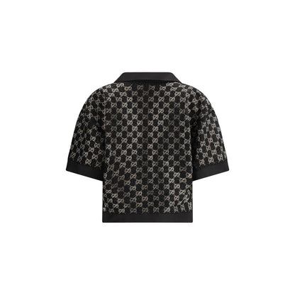 Camisa Gucci negra de viscosa