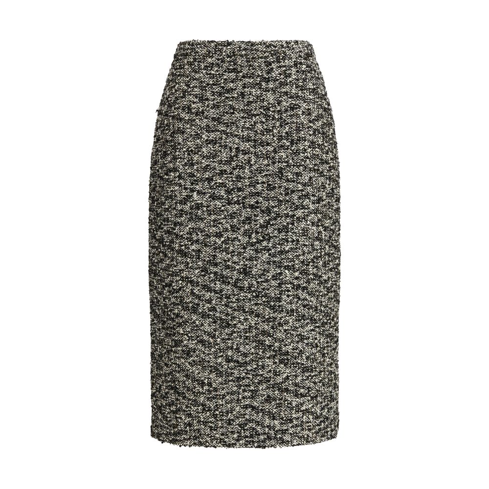 Falda midi de poliamida multicolor Gucci