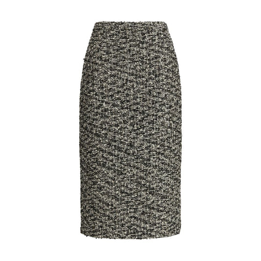 Falda midi de poliamida multicolor Gucci