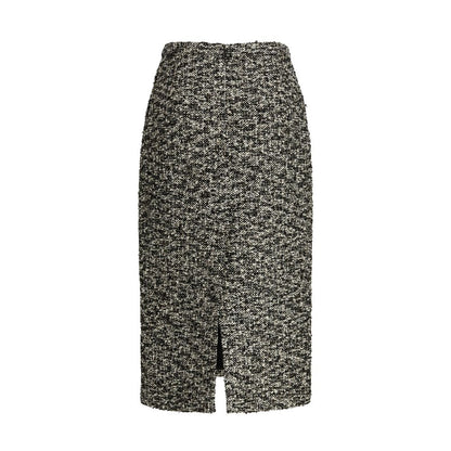 Falda midi de poliamida multicolor Gucci