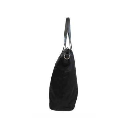 Bolso tote de nailon negro Prada