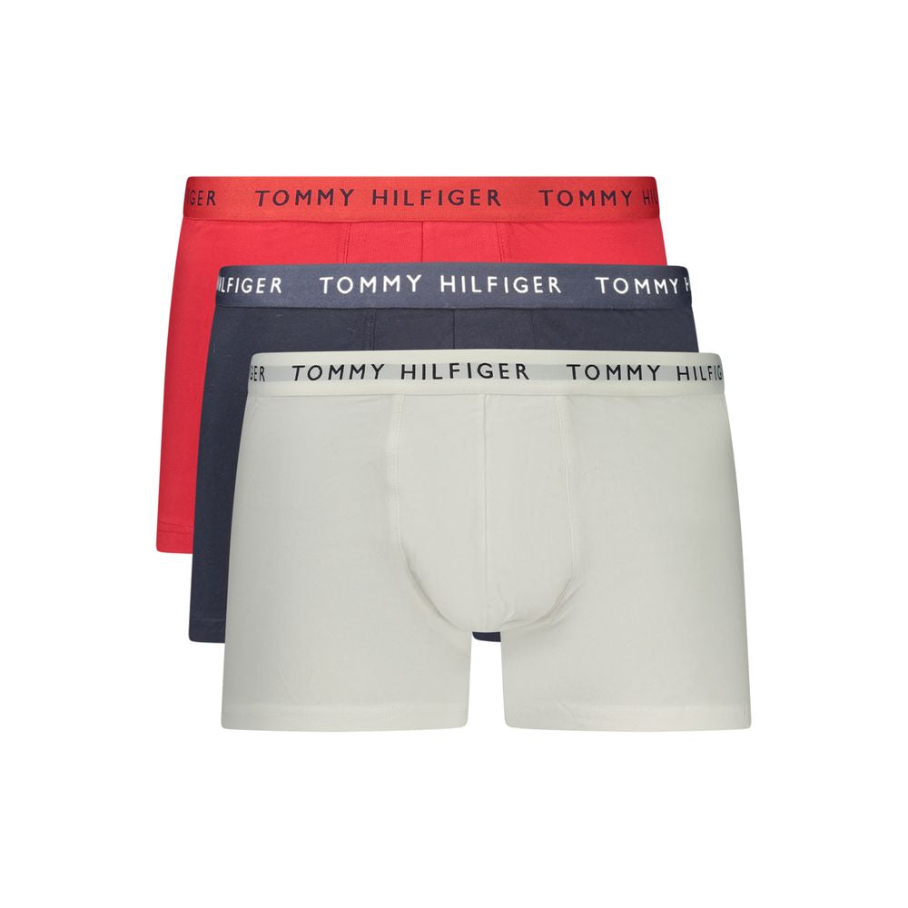 Short boxer rouge en coton pour homme Tommy Hilfiger