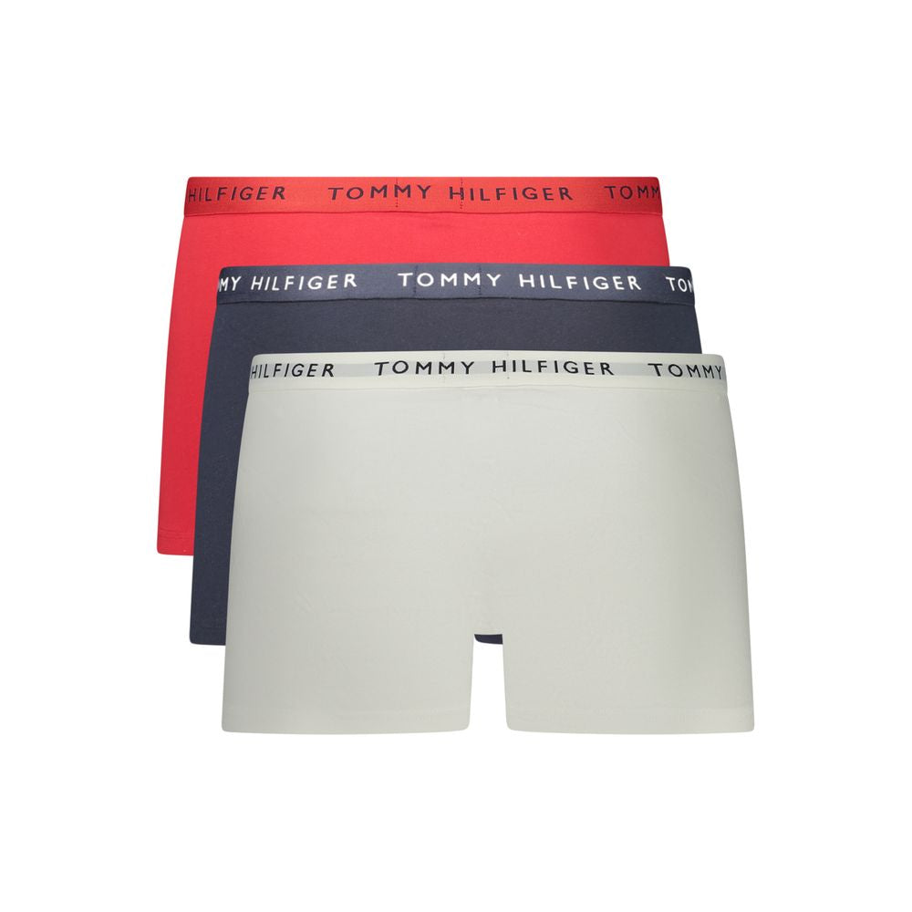 Short boxer rouge en coton pour homme Tommy Hilfiger
