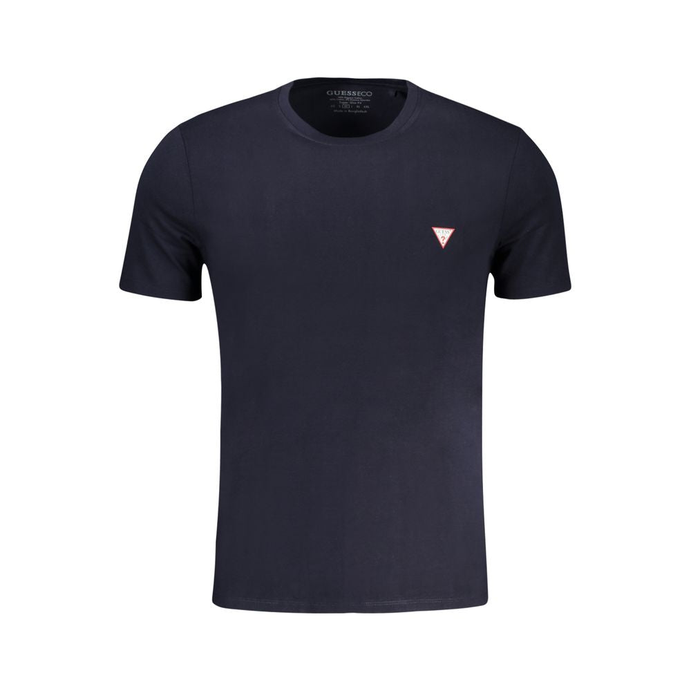 Camiseta Guess Jeans de algodón orgánico azul para hombre