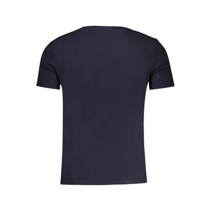 Camiseta Guess Jeans de algodón orgánico azul para hombre