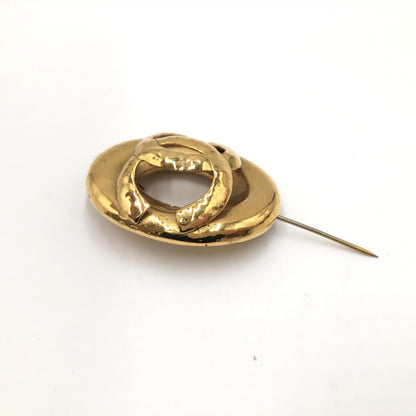 Broche Chanel Coco Mark Con Acabado Histórico Y Diseño Estructurado