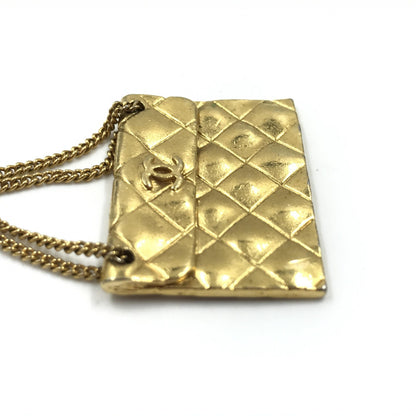 Broche De Chanel Chapado En Oro Con Motivo De Bolso