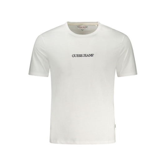 Camiseta de hombre Guess Jeans de algodón blanco