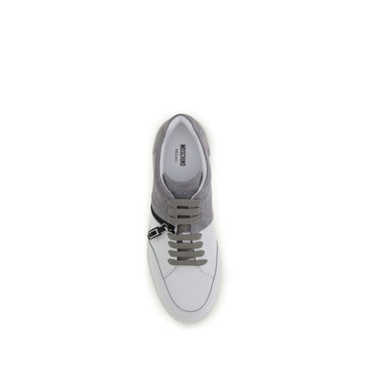 Zapatillas bajas Moschino de piel de becerro multicolor Bos Taurus