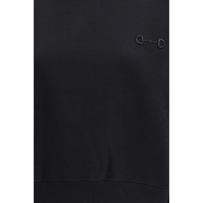 Sudadera Gucci de algodón negra