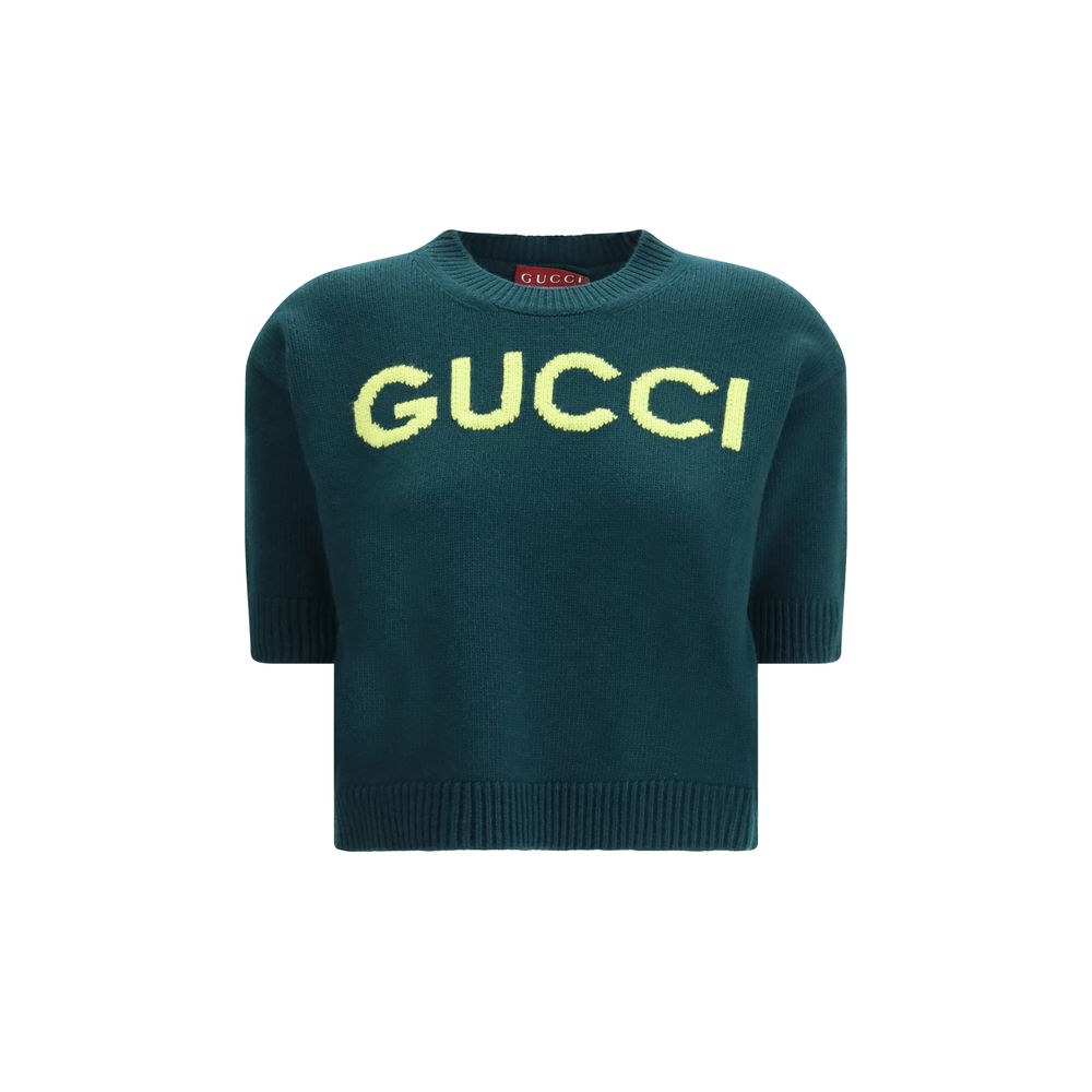 Sudadera Gucci de lana bicolor