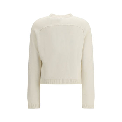 Cárdigan de Lana Beige Gucci