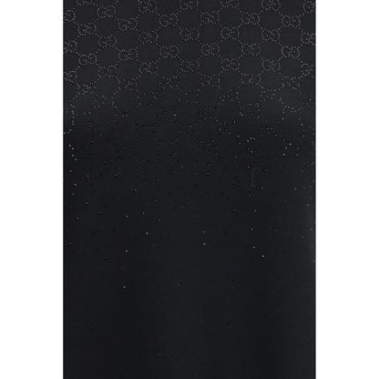 Vestido casual de lana negra Oves Aries de Gucci