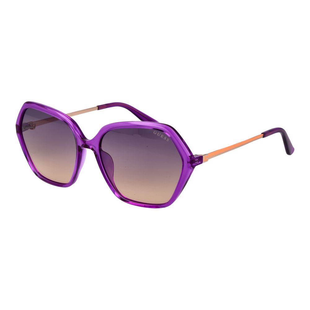Lunettes de soleil Guess en plastique violet