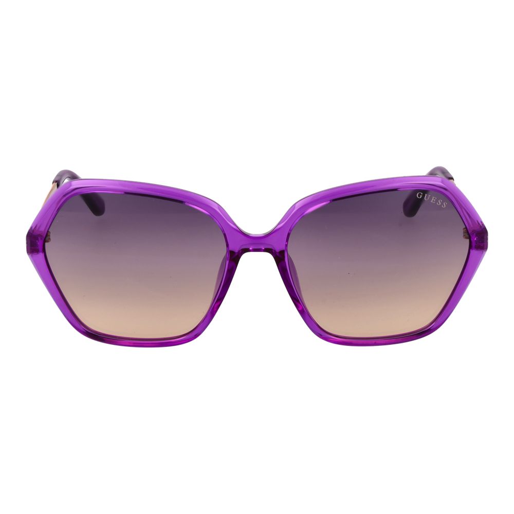 Lunettes de soleil Guess en plastique violet