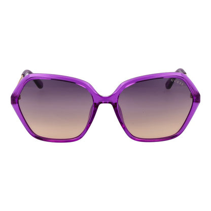 Lunettes de soleil Guess en plastique violet