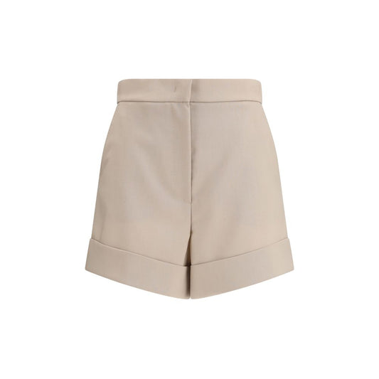 Max Mara Shorts Bermuda de Lana Bicolor