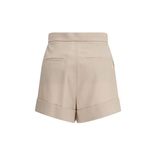 Max Mara Shorts Bermuda de Lana Bicolor