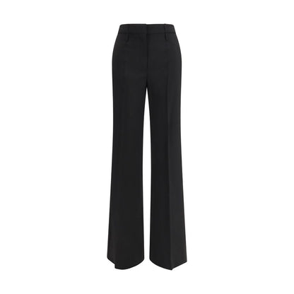 Pantalones acampanados de lana negros de Max Mara