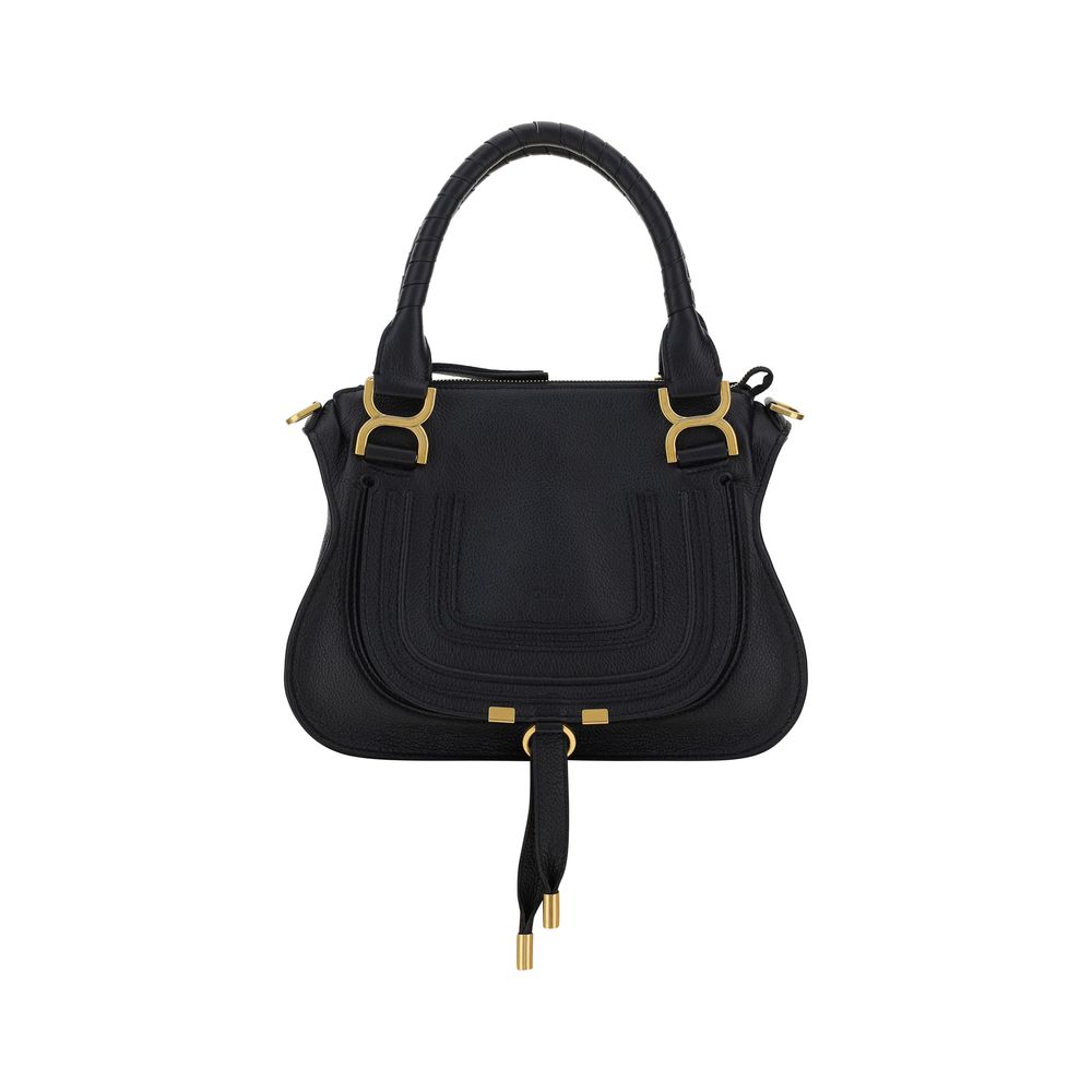 Sac à main Chloé en cuir de veau noir modèle Bos Taurus
