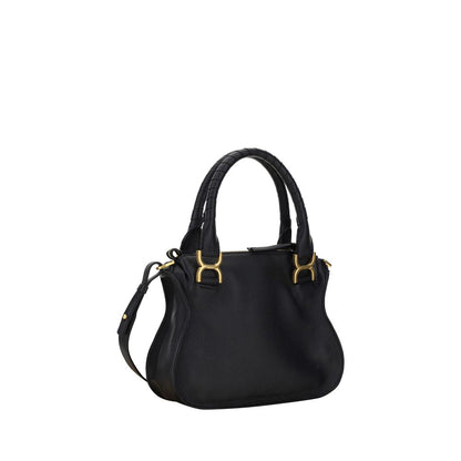 Sac à main Chloé en cuir de veau noir modèle Bos Taurus
