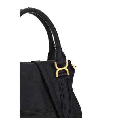 Sac à main Chloé en cuir de veau noir modèle Bos Taurus